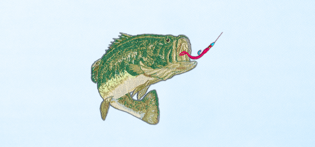 P 530 BL Jumping Bass Blue Faux